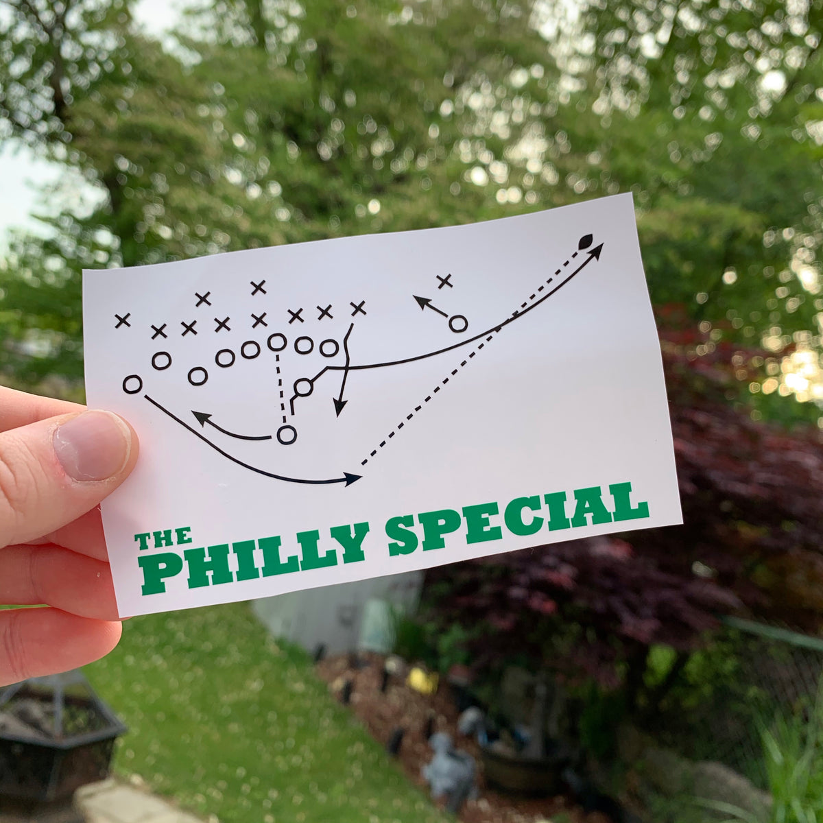 Philly Special decal