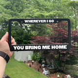 Sweet Creature License Plate Frame