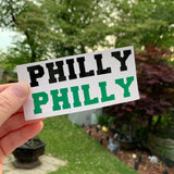 Philly Philly Two Color Sticker